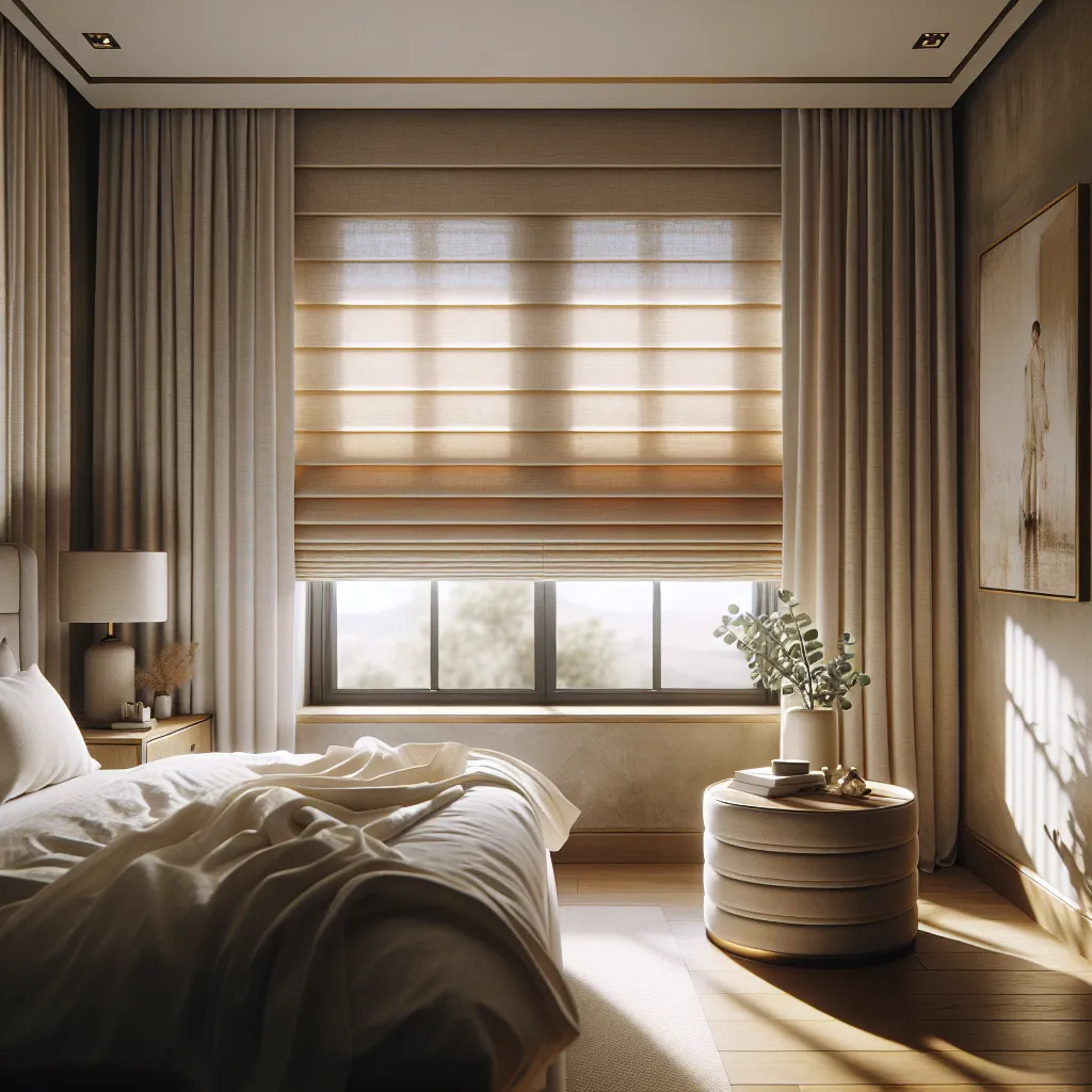 Relaxed Roman Shades