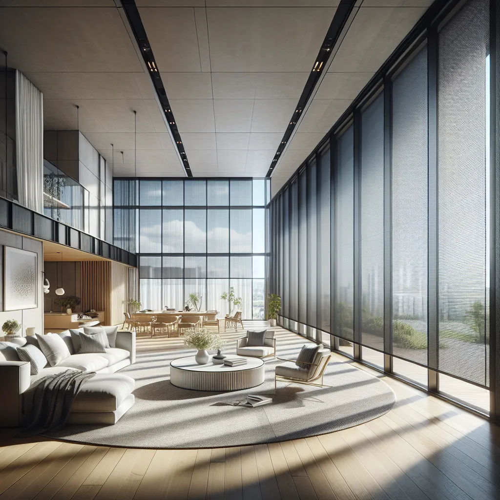 1% Openness Solar Shades