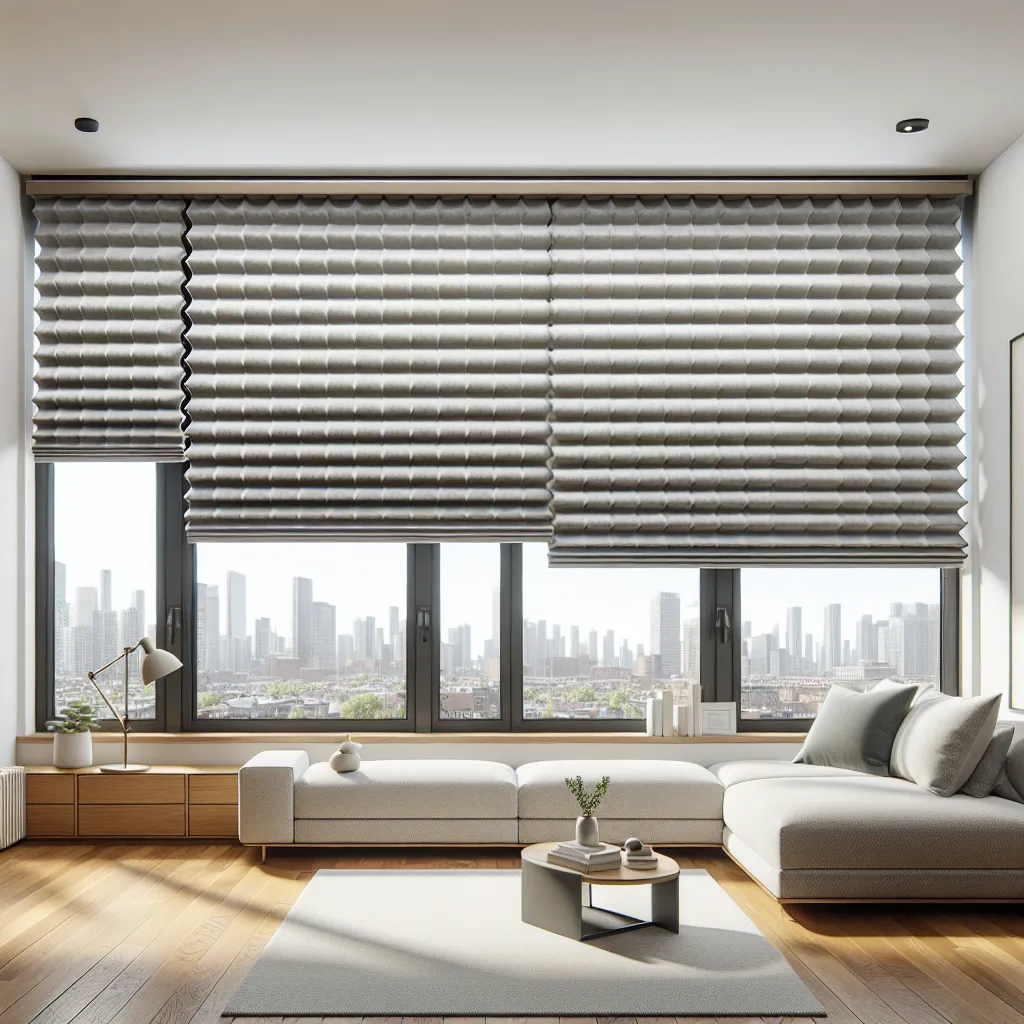 Motorized Blackout Cellular Shades